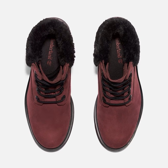 New Timberland Tinsley Waterpoof 6 inch Boot in Burgundy with box - Picture 2 of 7